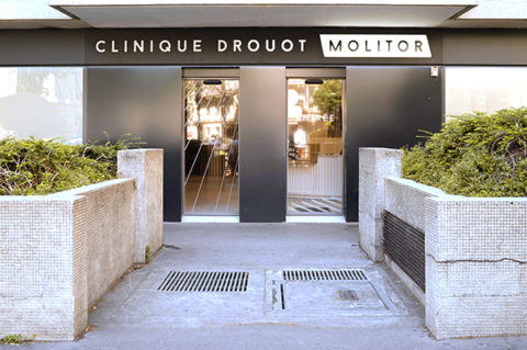 devanture clinique drouot molitor paris