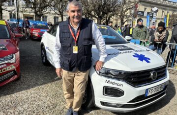 Pr Gilbert Versier au Paris Roubaix 2023